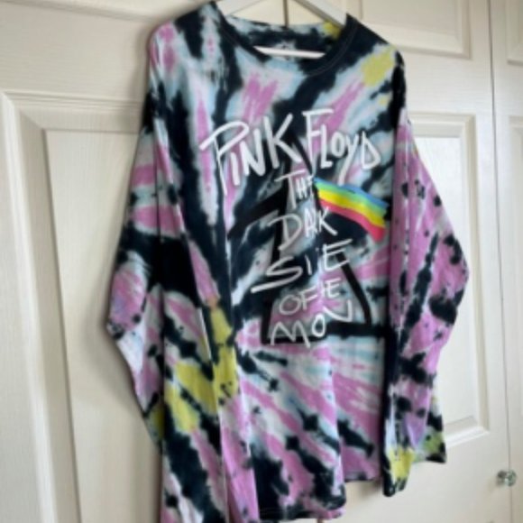 Pink Floyd Shirt Long Sleeve Tie Dye NEW Large - Picture 5 of 6